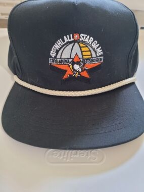 41st NHL All-Star (1990) Game Rope-Trim Snapback Hat (Pittsburgh Penguins)